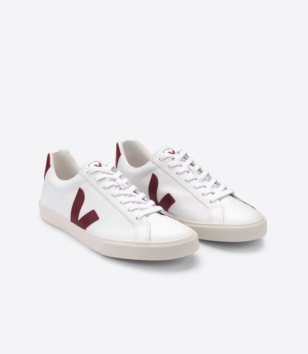 Tenis Veja Hombre - Esplar Cuero - Blancos - 982FJEKVT